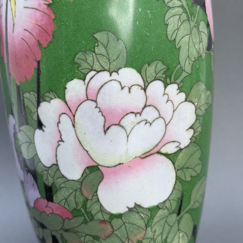 Ваза клуазоне Китай середина 20 в