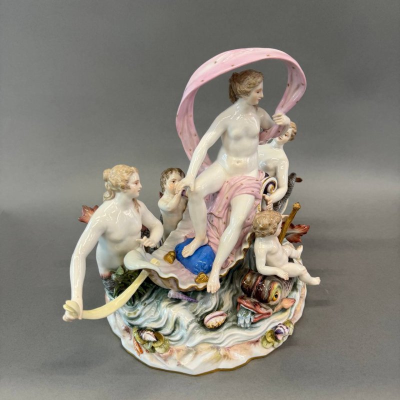 Скульптурная группа  «Вода» Meissen 