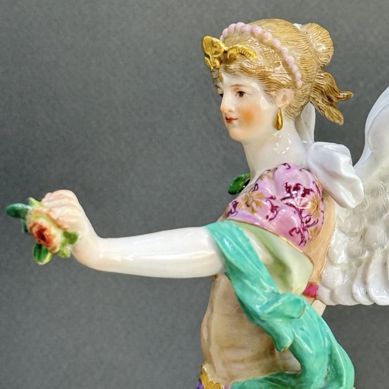 Статуэтка Фортуна на пьедестале Германия 1880-1890 гг