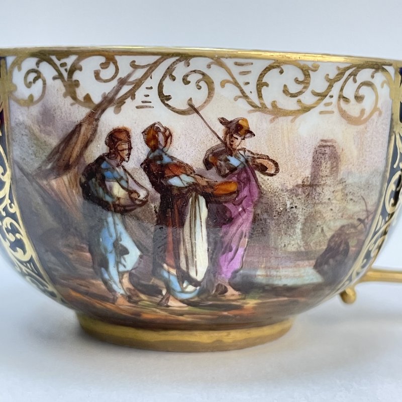 Чашка с блюдцем Meissen