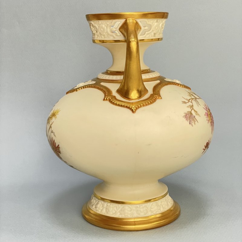  Коллекционная антикварная ваза конец 19 в