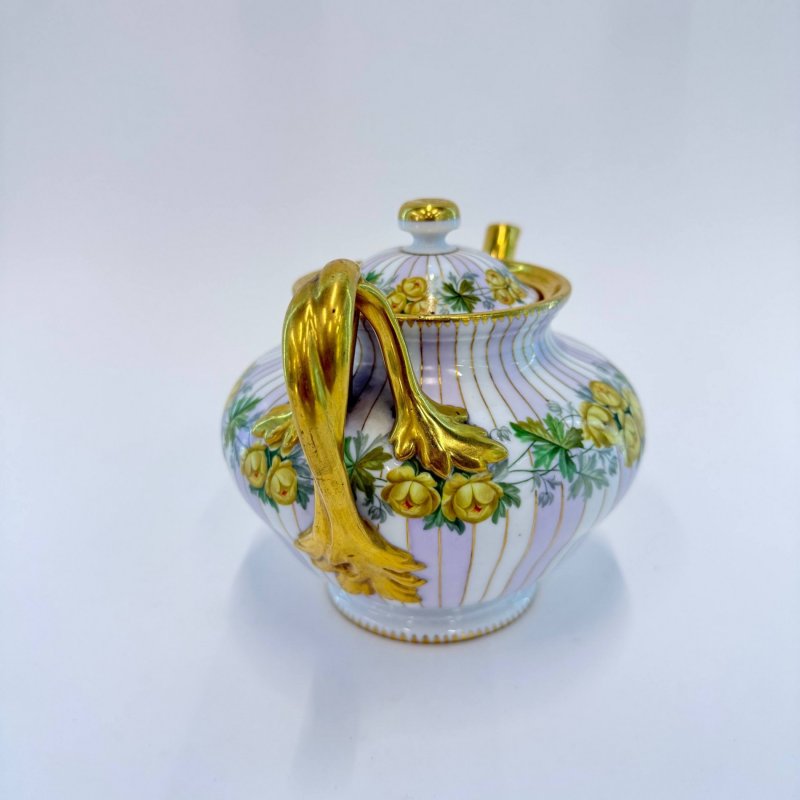 Набор чайник и чашка с блюдцем ИФЗ