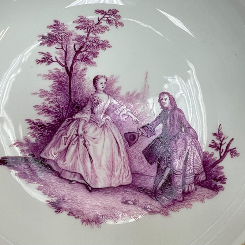 Сервиз на 4 персоны Meissen фарфор 1763-1774 гг Германия