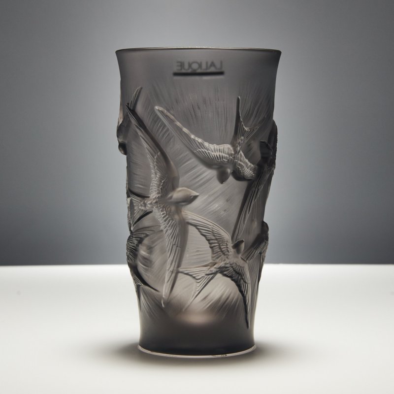 Хрустальная коллекционная ваза «Hirondelles» («Ласточки»)