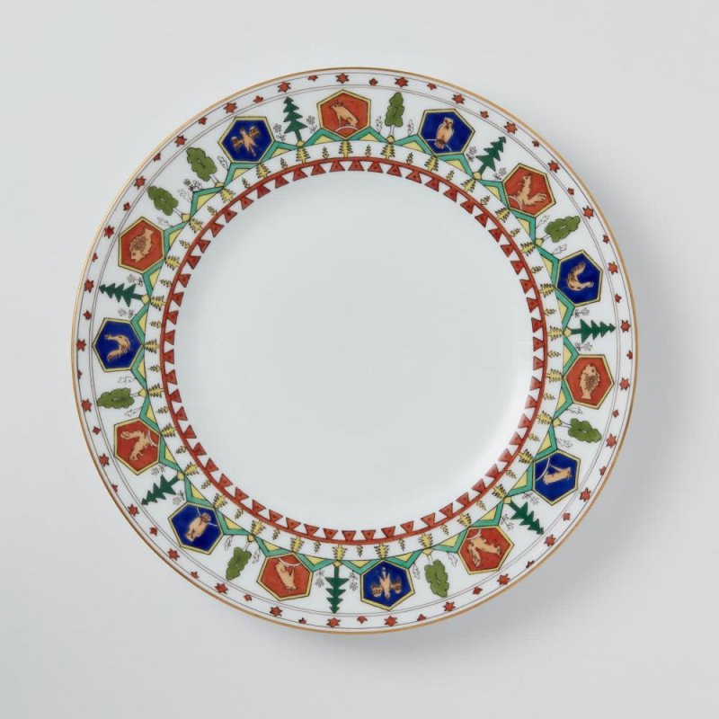 Редкий лот! Набор тарелок из 10 штук для Tiffany&Co New York. Завод Братьев Корниловых.