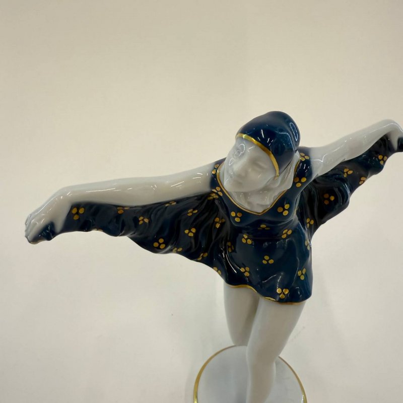 Статуэтка Танцовщица Hutschenreuther в стиле ар-деко