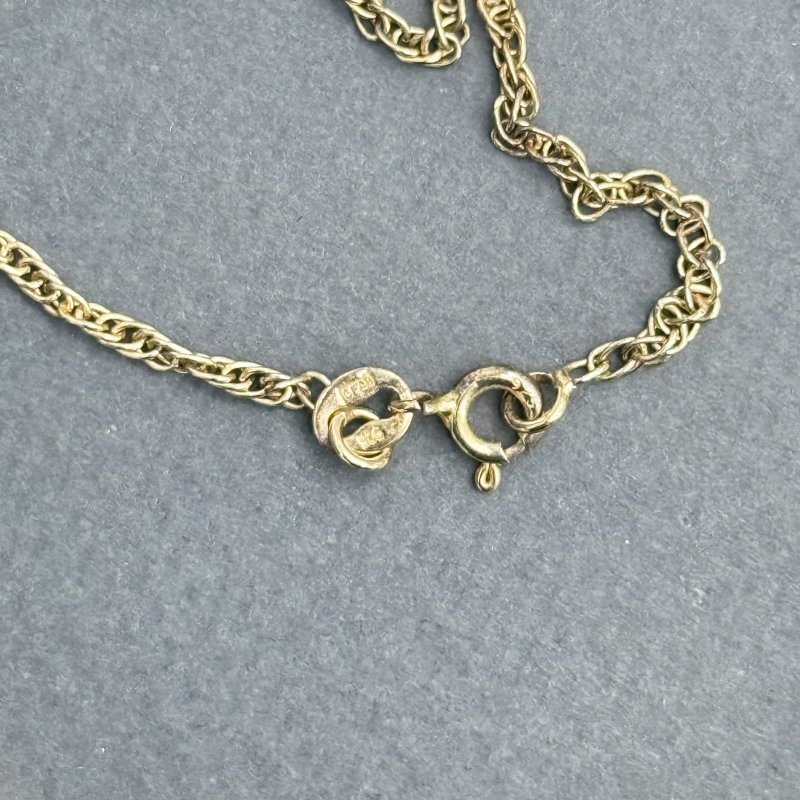 Колье серебро с гранатом и натуральными камнями Европа 1950 гг (д)