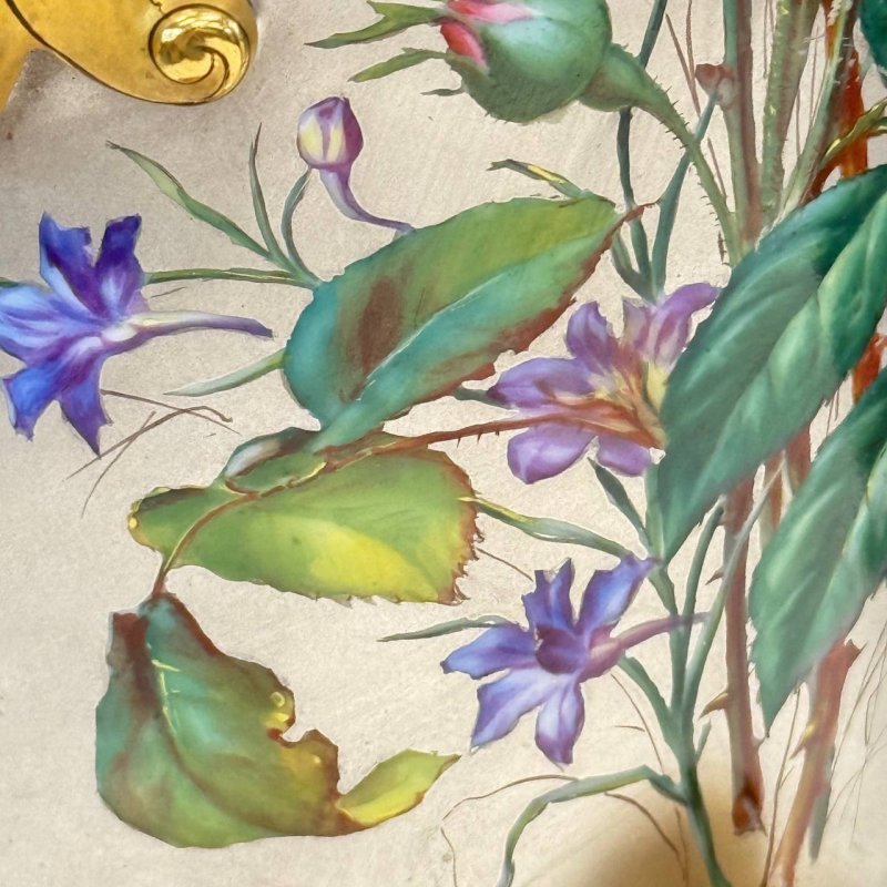 Очень редкая старинная ваза в стиле неоклассицизма 