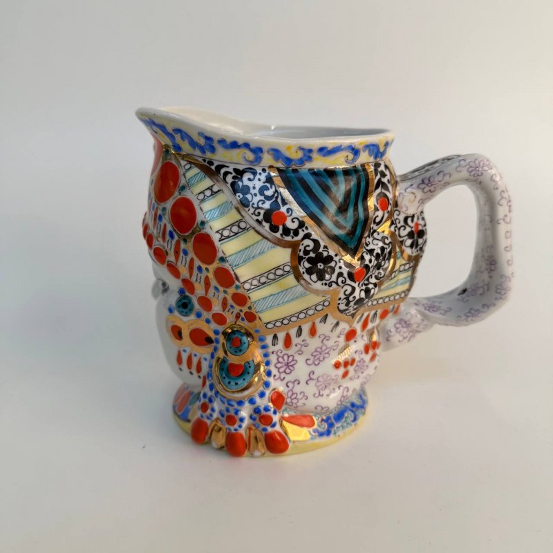 Декоративная кружка-молочник ЛФЗ «Молоко» №13