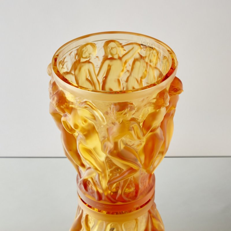 Хрустальная ваза из лимитированной серии «Bacchantes» («Вакханки»). Модель 1927 года