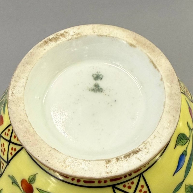  А. Шпис (автор формы). ИФЗ, 1860-е годы. Уникальный тет-а- тет в китайском стиле. Экспертное заключение Доктора искусствоведения Е.С. Хмельницкой. 
