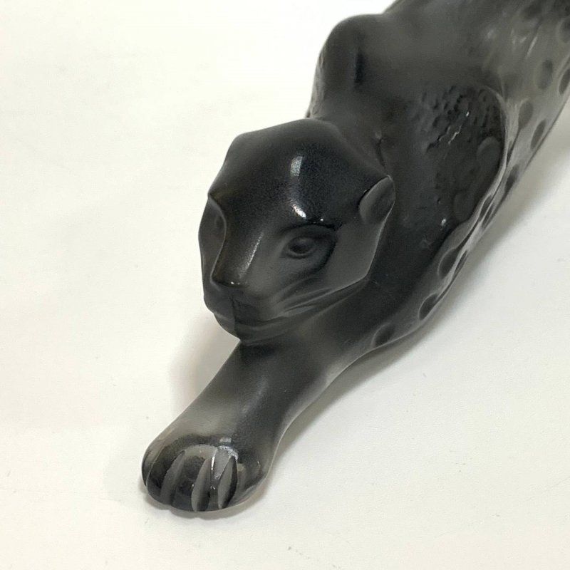 Статуэтка пантеры дымчатого оттенка Zeila