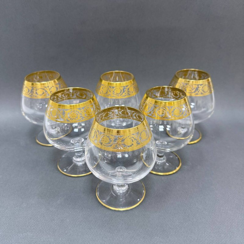 Набор из 6ти бокалов для коньяка серия Чертополох	