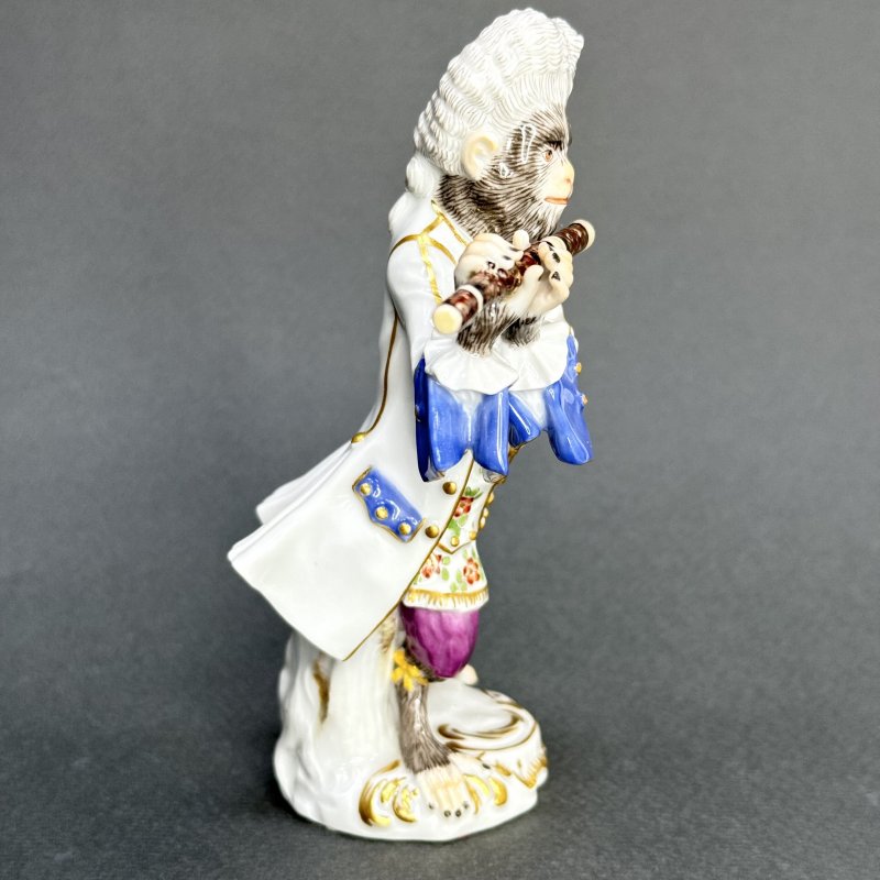  Статуэтка Обезьяна с флейтой из серии обезьяний оркестр Германия 1976 г