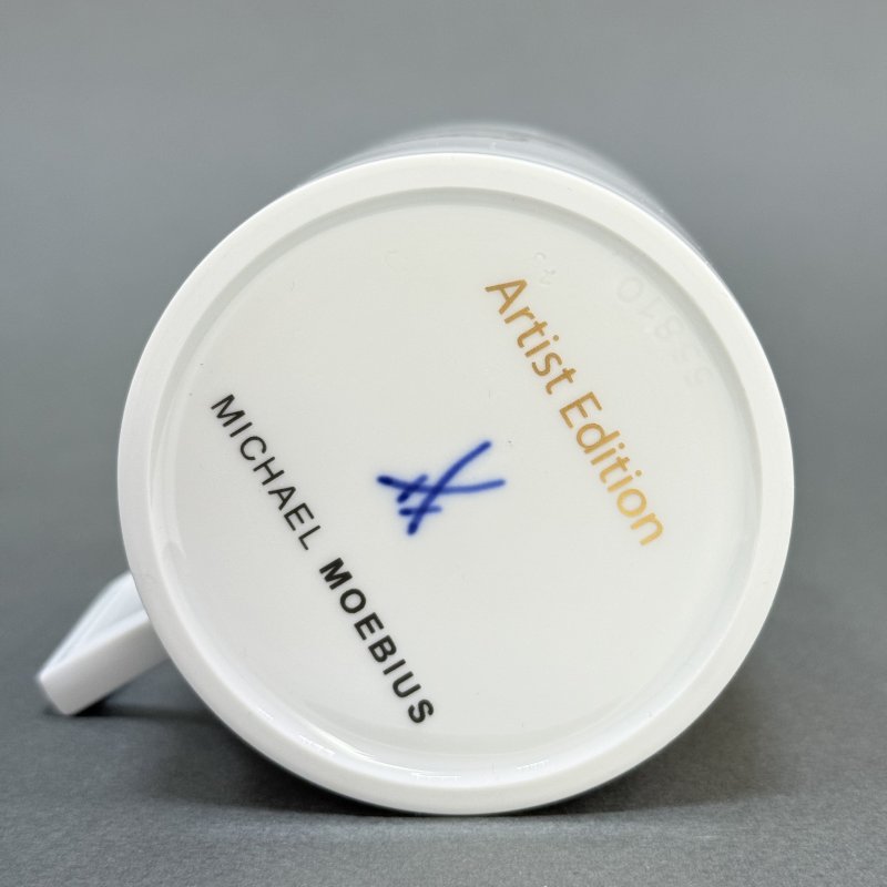 Кружка Meissen × Michael  Meibus  серии «Legends Blowing Bubbles Collection» с изображением Marilyn Monroe Германия 2024 г (j)