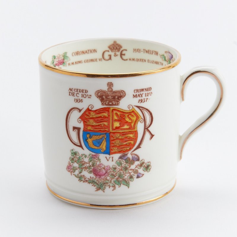 Коллекционная чашка Коронация Георга VI