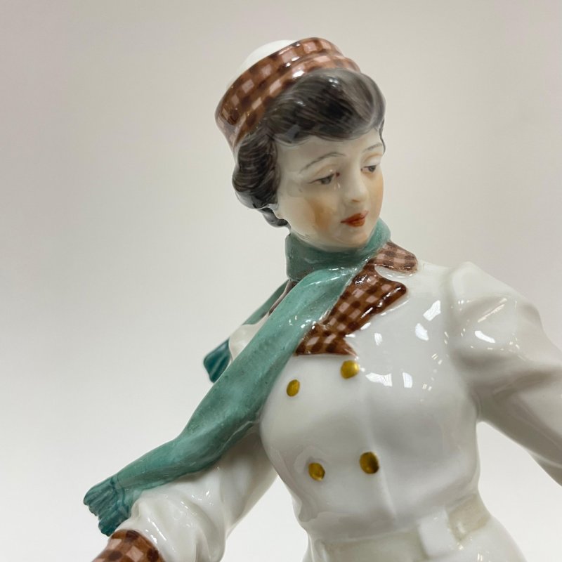 Статуэтка Фигуристка Meissen около 1910 г