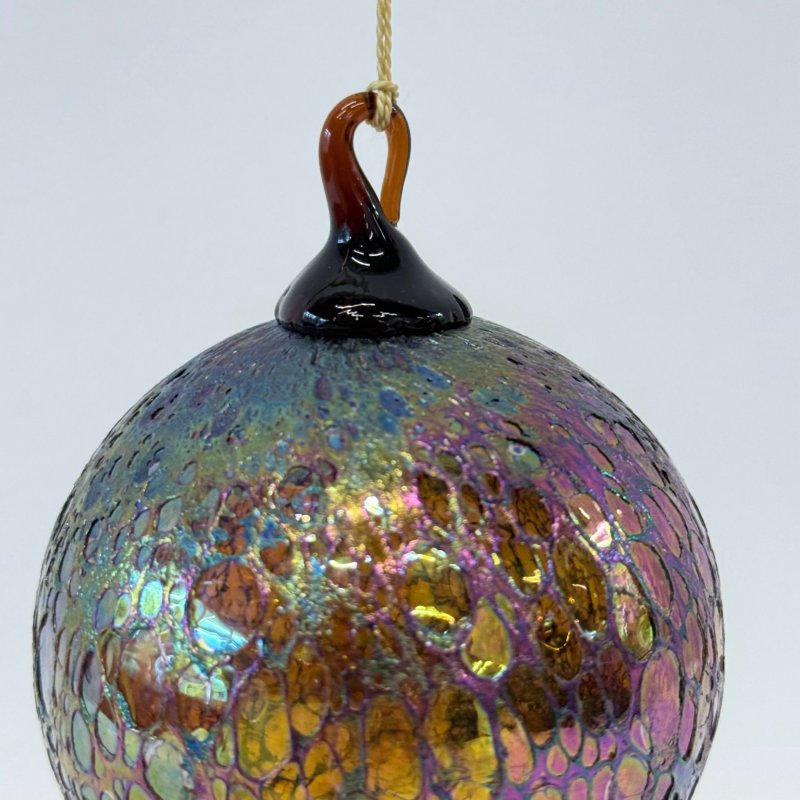 Авторская выдувная елочная игрушка студия Lundberg