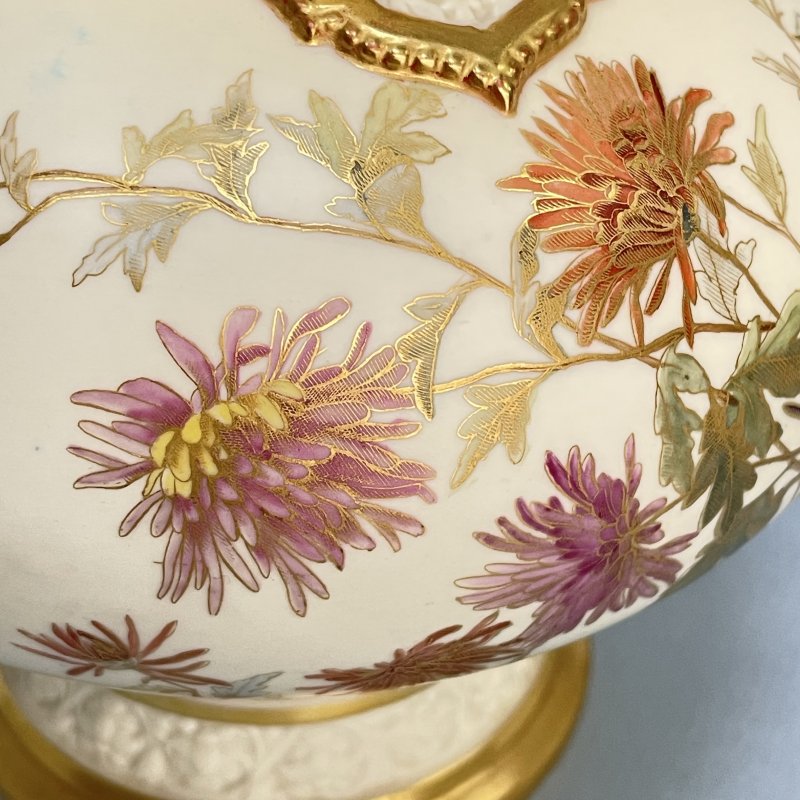  Коллекционная антикварная ваза конец 19 в