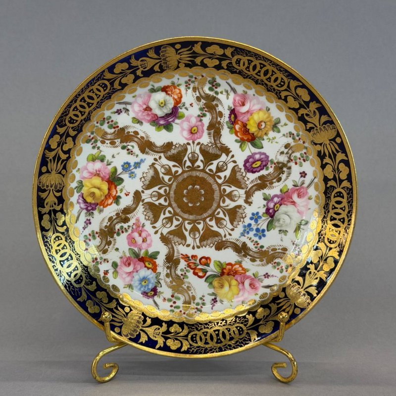 Коллекционное трио Coalport 1820е г