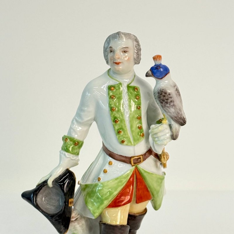 Статуэтка Сокольничий Meissen