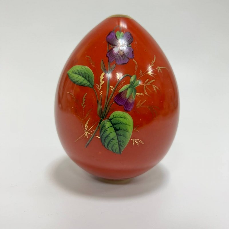 Пасхальное яйцо редкой окраски ,ИФЗпериод Н 1-А 2 19в.