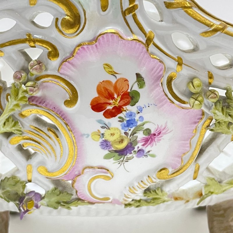 Фруктовница Meissen 1860-1870 г (к)