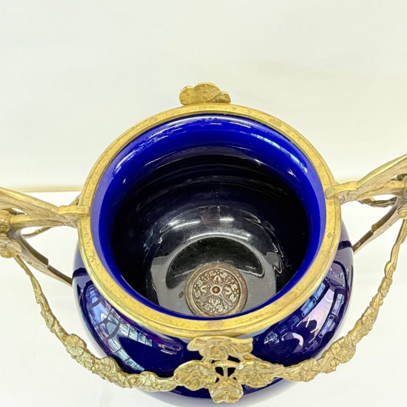  Кобальтовая ваза