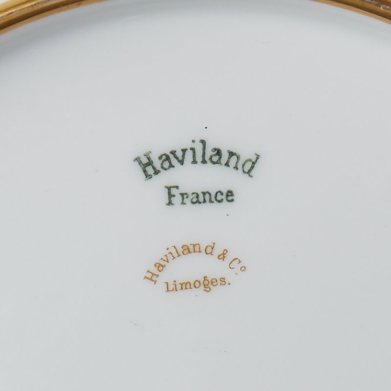 Тарелка фарфоровая Haviland