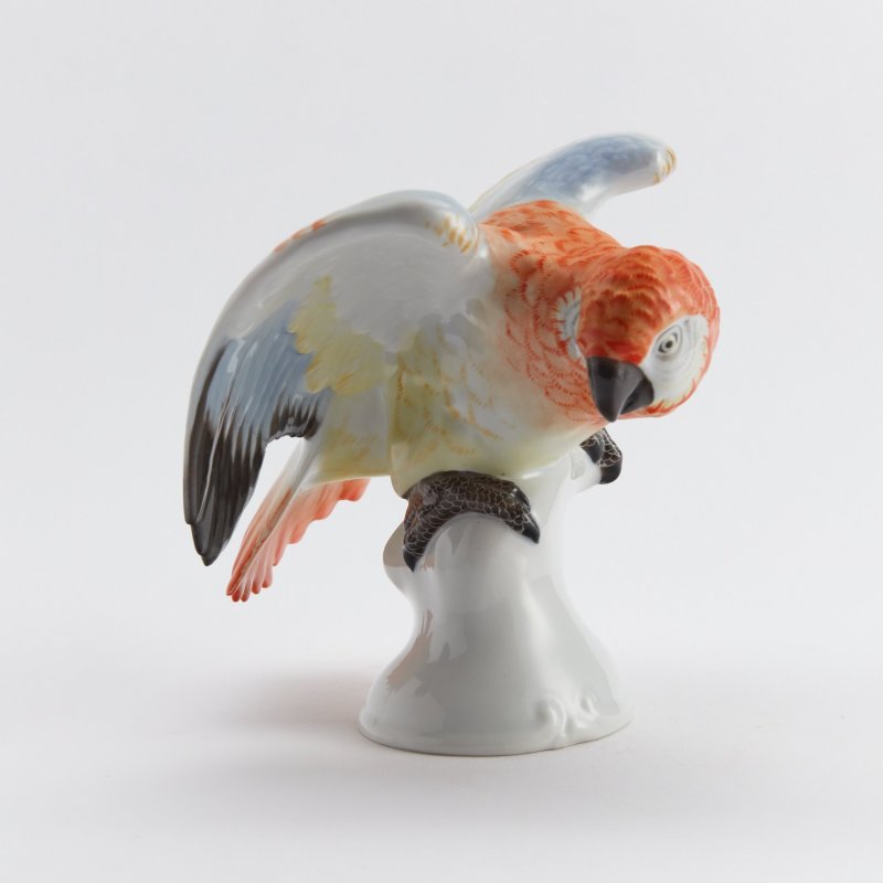 Коллекционная статуэтка Попугай ара
