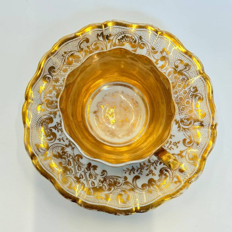 Чашка с блюдцем для чая ИФЗ период НI