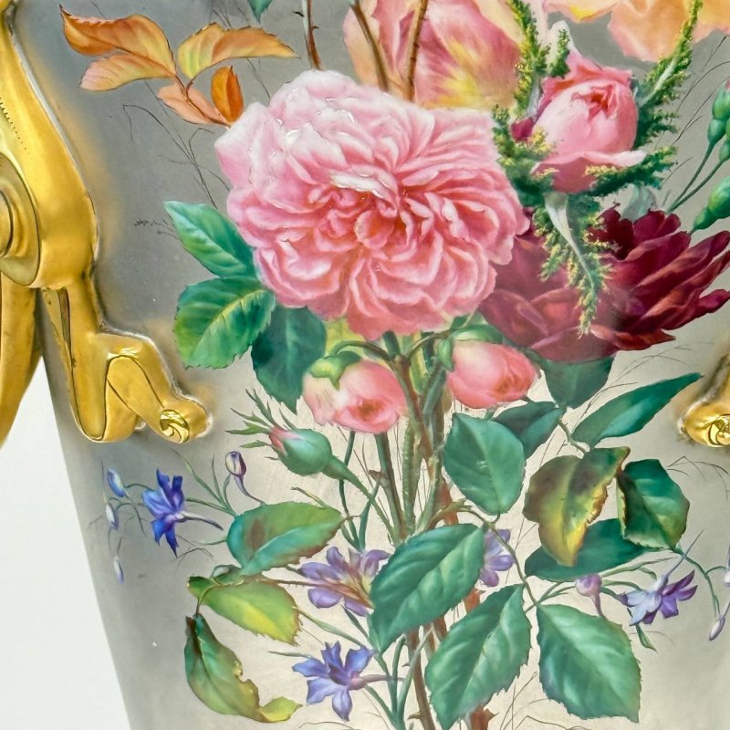 Очень редкая старинная ваза в стиле неоклассицизма 