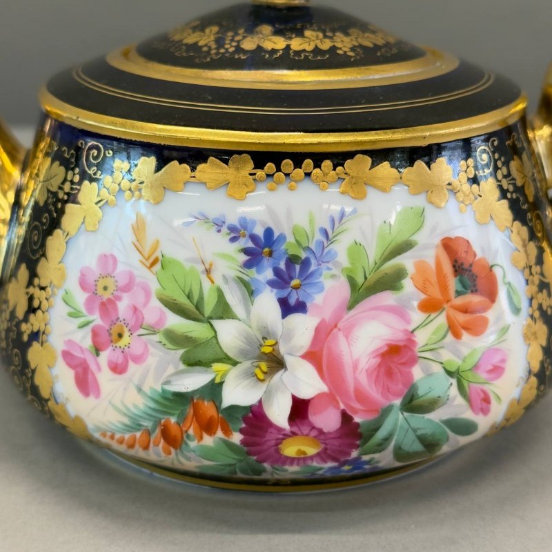 Чайный сервиз завода Братьев Корниловых, Императорская Россия, 1861 - 1884 гг