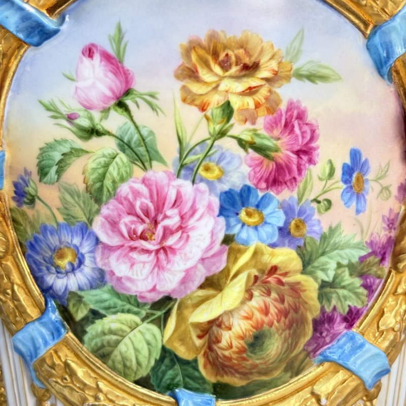 Кашпо с поддоном ИФЗ период АII ( 1855-1881 ) Императорская Россия 1850-1860 гг (к)