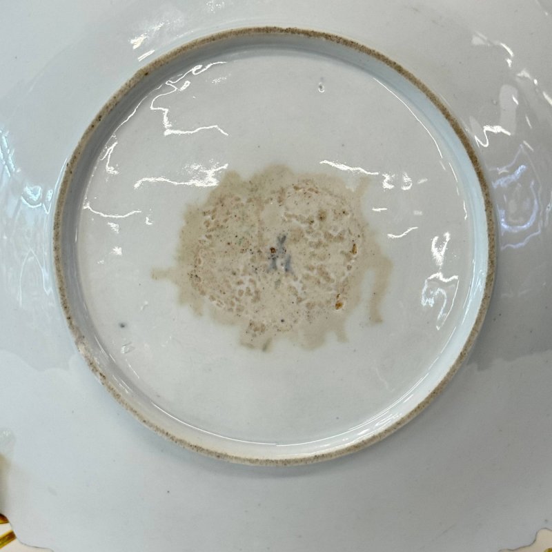 Коллекционное блюдо Meissen 1840е гг