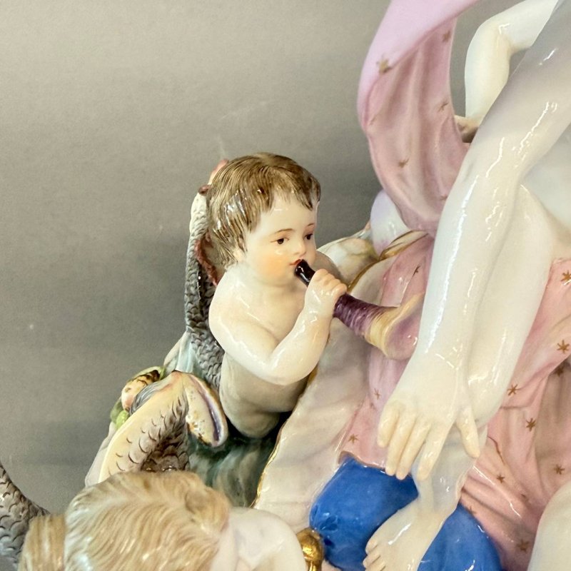 Скульптурная группа  «Вода» Meissen 