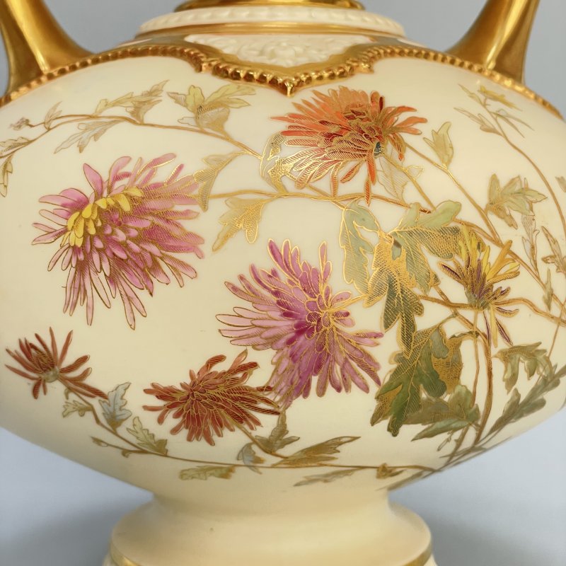  Коллекционная антикварная ваза конец 19 в