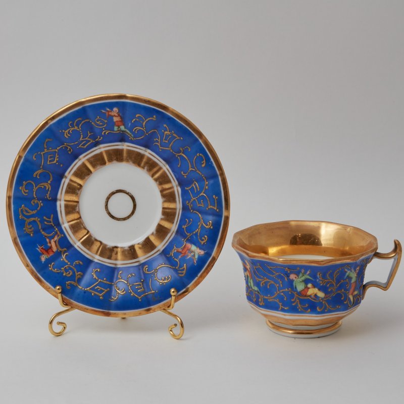 Чашка с блюдцем Furstenberg