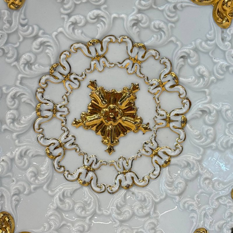 Коллекционное блюдо Meissen 1840е гг