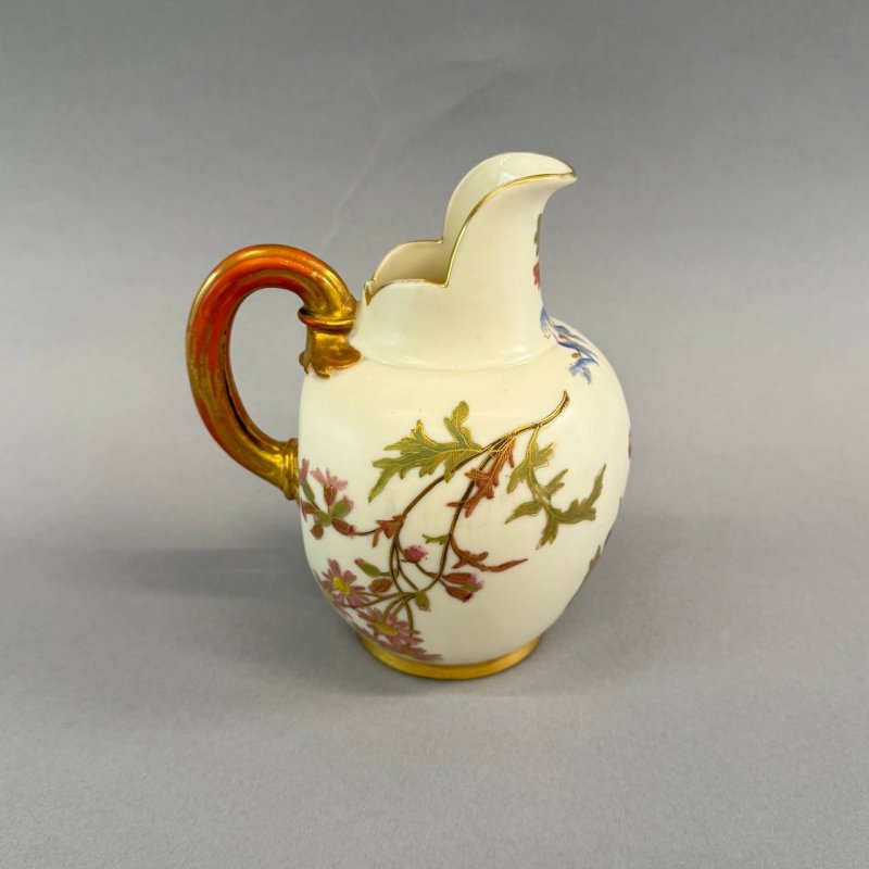 Коллекционный антикварный кувшин мануфактуры Royal Worcester