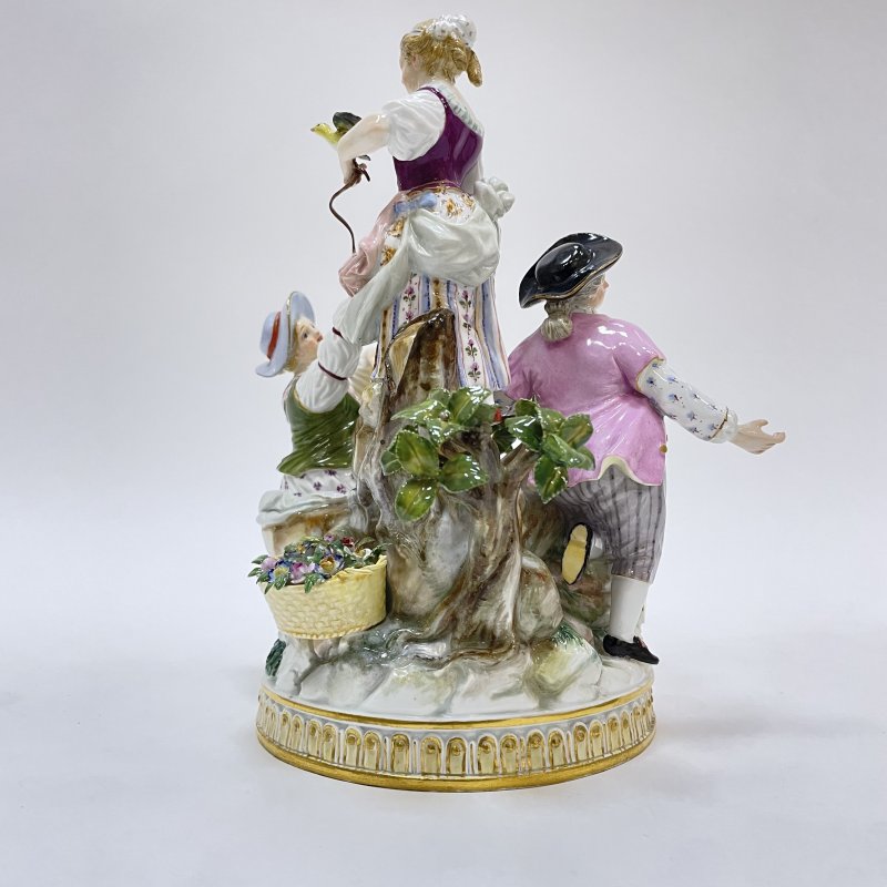  Фигура Группа садоводов Meissen 1880-1890