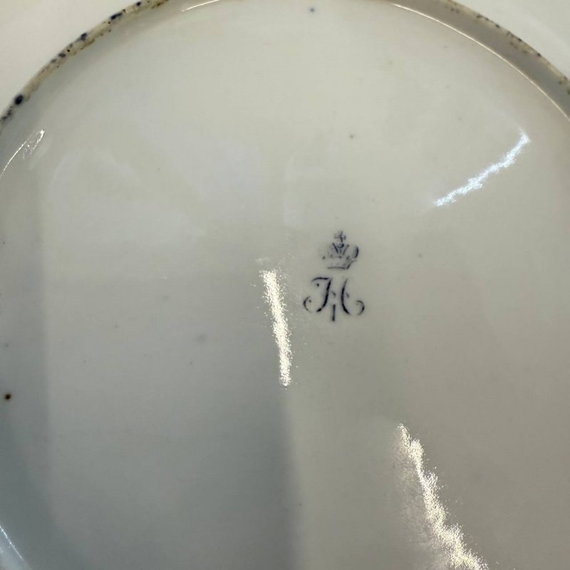 Тарелка ИФЗ 1825-35 гг период правления Николая I ( 1825-1855 ) (н) 