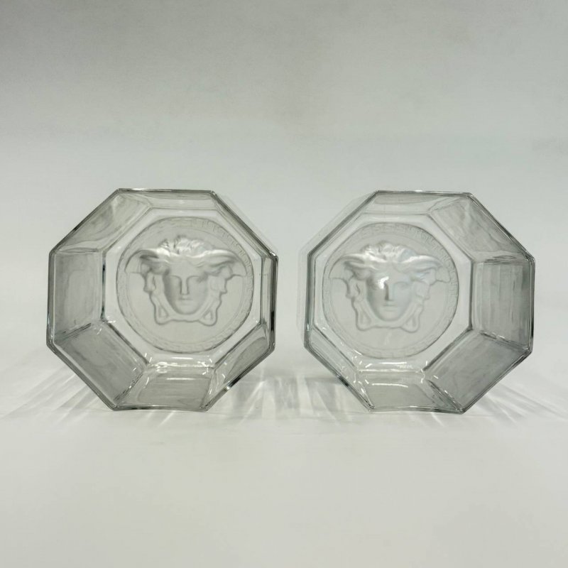 Пара бокалов хрусталь Rosenthal дизайн Медуза Versace Версаче 20 век