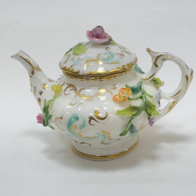 Чайник -миниатюра Royal Crown Derby  Англия 19 век