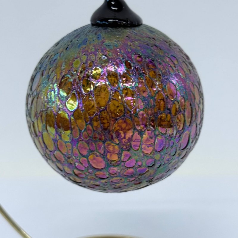 Авторская выдувная елочная игрушка студия Lundberg