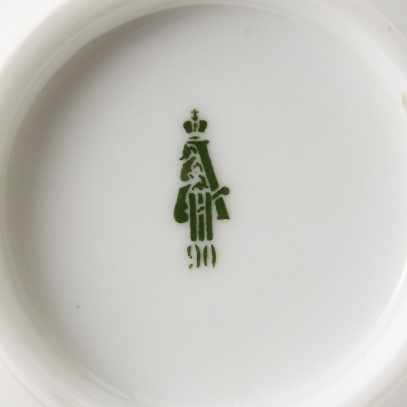 Чашка с блюдцем период правления Николая II