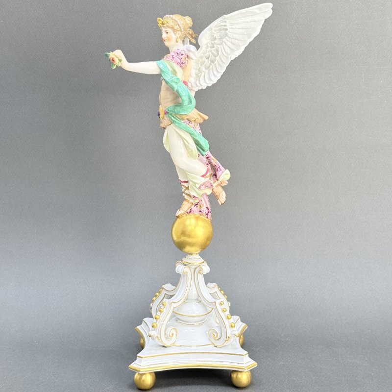 Статуэтка Фортуна на пьедестале Германия 1880-1890 гг