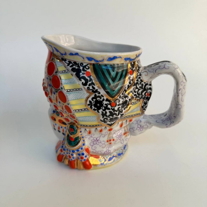 Декоративная кружка-молочник ЛФЗ «Молоко» №15