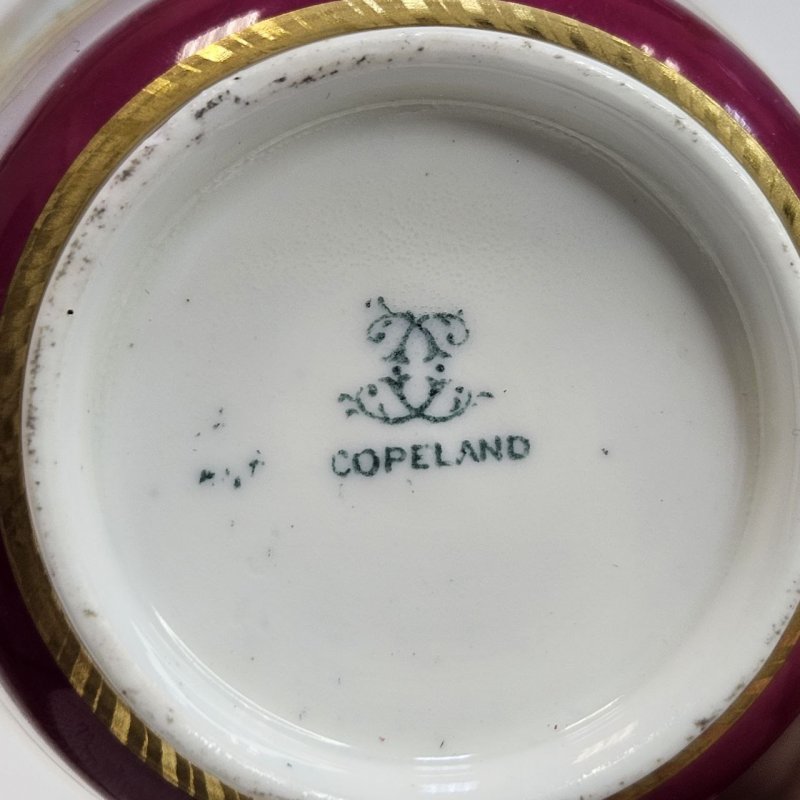 Чайная пара Spode Copeland Англия 1870-80г 