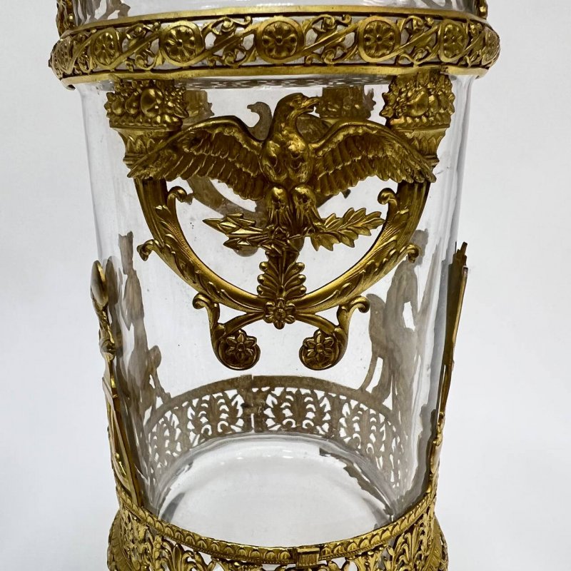 Парные вазы Baccarat Франция рубеж 19-20 века